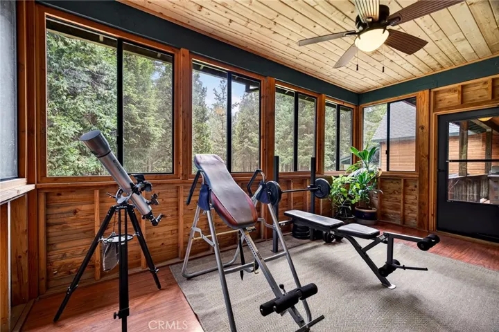 Sun Porch open to Decking
