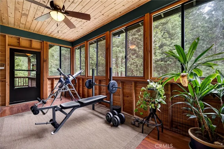 Enclosed Sun Porch