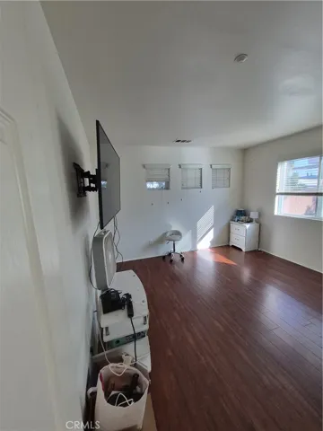 Large Room #2 with TV mounted. Large Closet