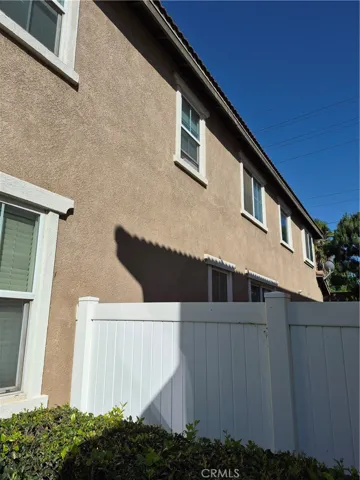 Right Hand Side of house. Faces West.