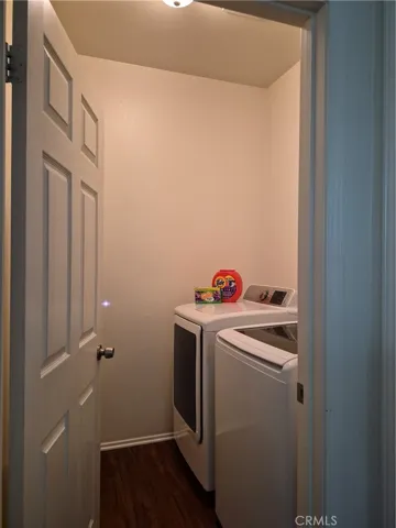 Laundry Room inside of House for Easy Access.