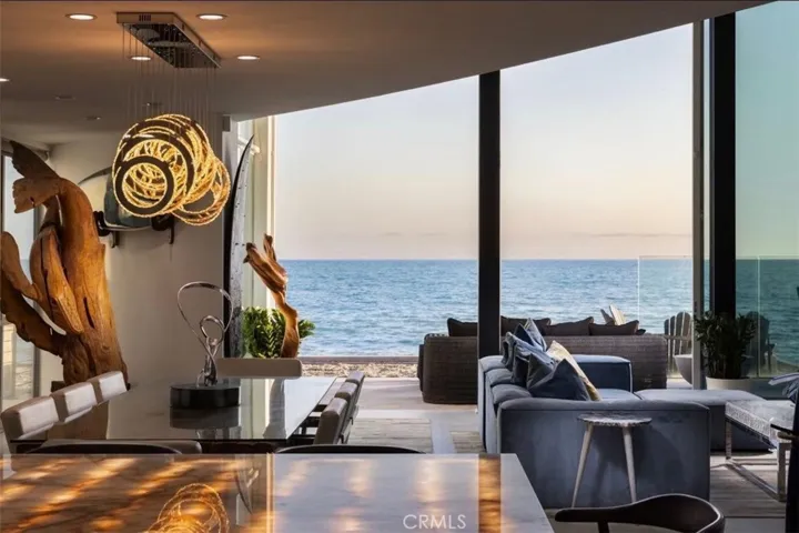 view from living room/open floor plan