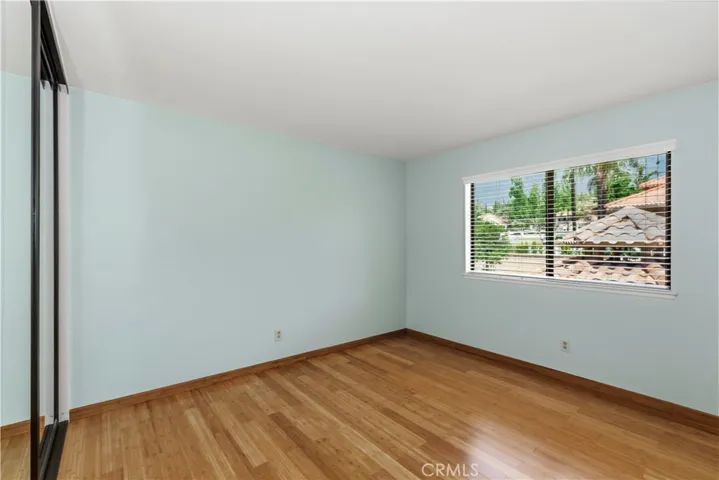 Third Bedroom with Views of the rear yard and Mountains.