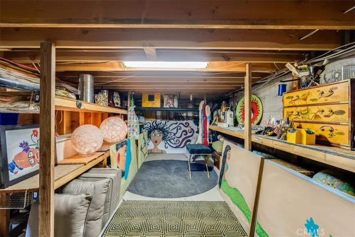 Sub area storage and work room