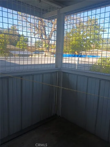 back yard view from 1 bed apartment