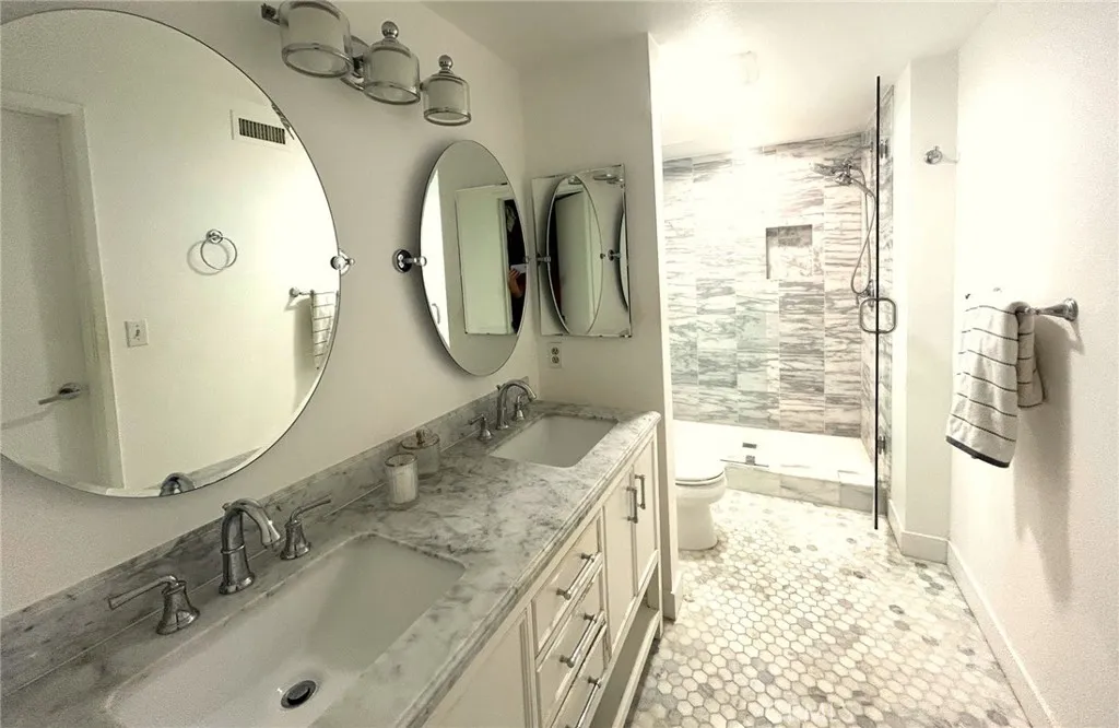 Remodeled bathrooms