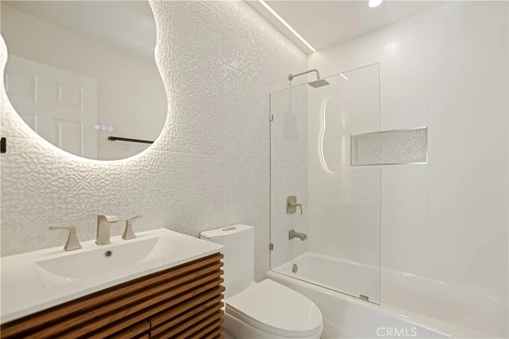 Hallway bathroom