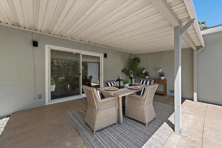 Covered Dining Patio