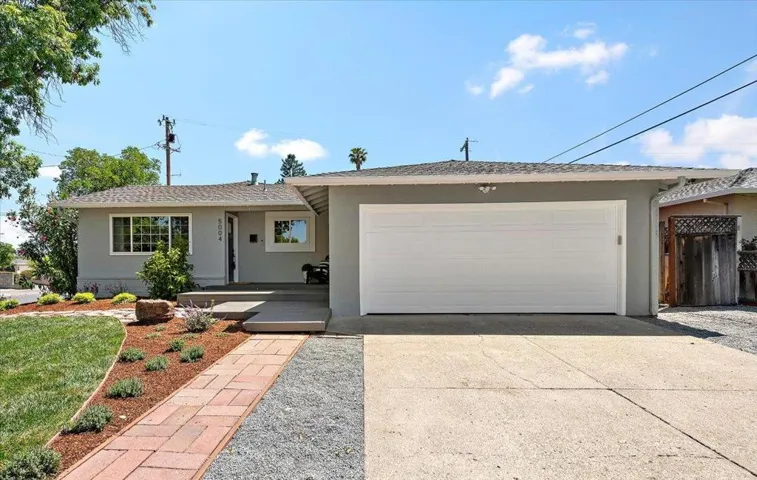 2 car garage and ample parking
