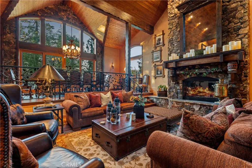 Main hosue living room evening