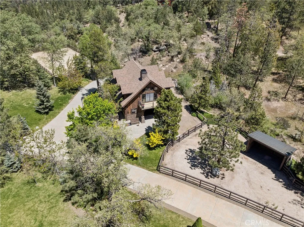 Horse stable and corral