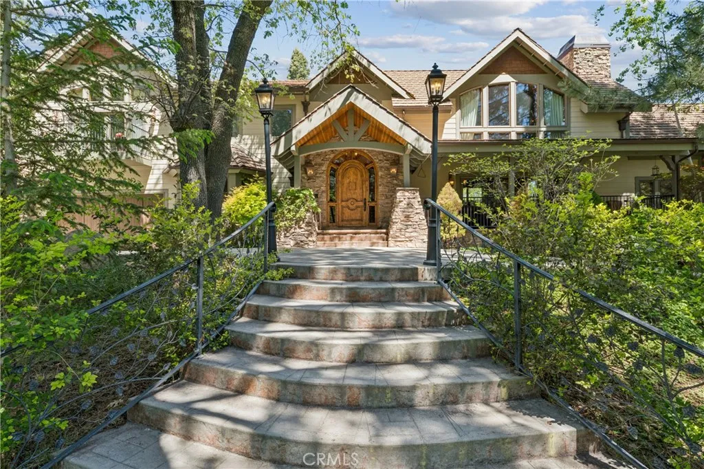 Front door of main house
