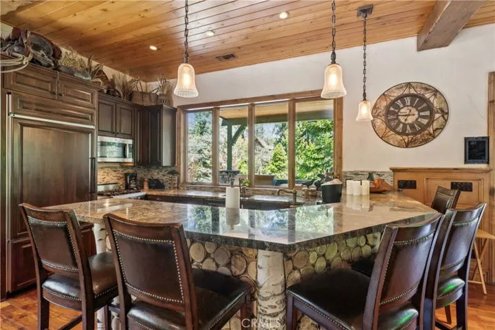 Kitchen in entertainment room