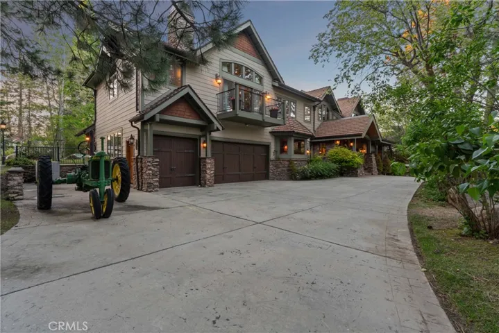 Main house front view