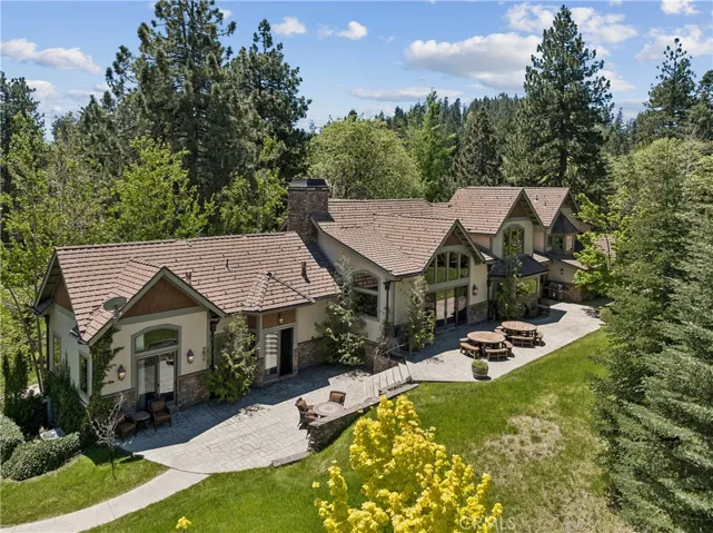 Back side view of main house