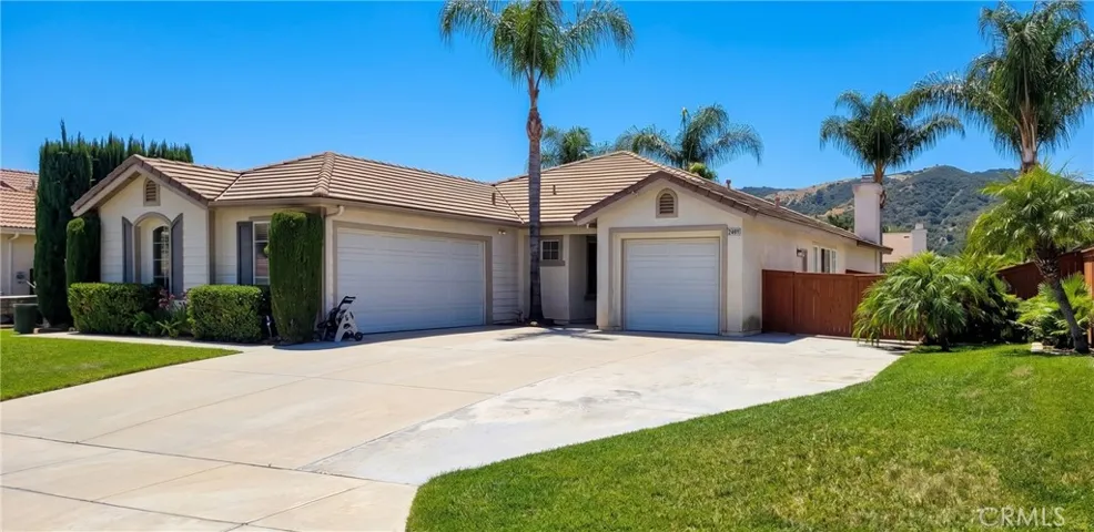 driveway and garages