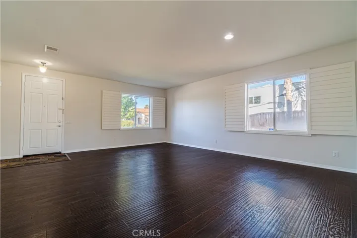 Front Door and family room