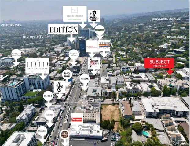 Accessible to major Weho hotposts