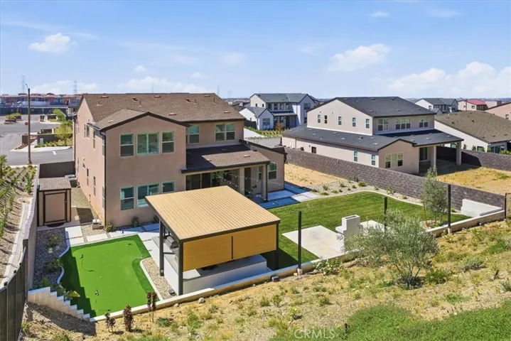 Overview of backyard