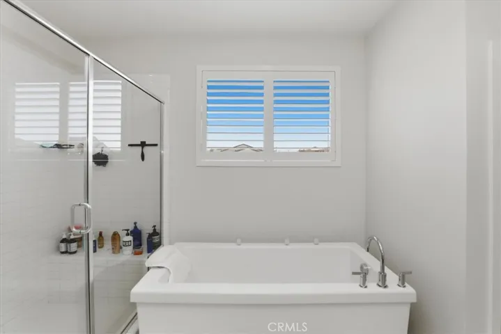 Primary bath soaking tub