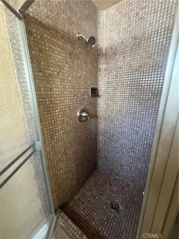 Master shower
