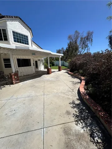 Covered patio