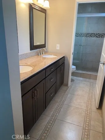 Primary Dressing Area toward shower
