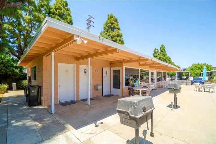 Outside Clubhouse BBQ area
