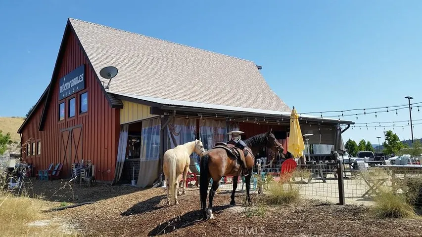 Ride your horse to the restaurant!