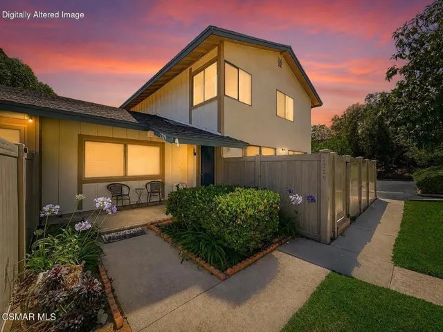 2229 Moss Court Twilight Front