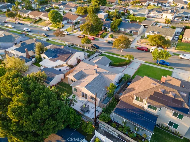 Beautiful quiet peaceful neighborhood with sidewalks and treelined streets