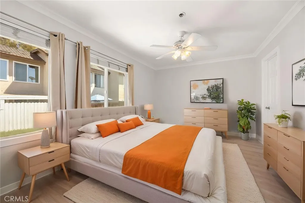 VIRTUALLY STAGED PRIMARY BEDROOM