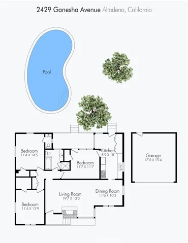 2429 Ganesha Avenue, Altadena, California 91001