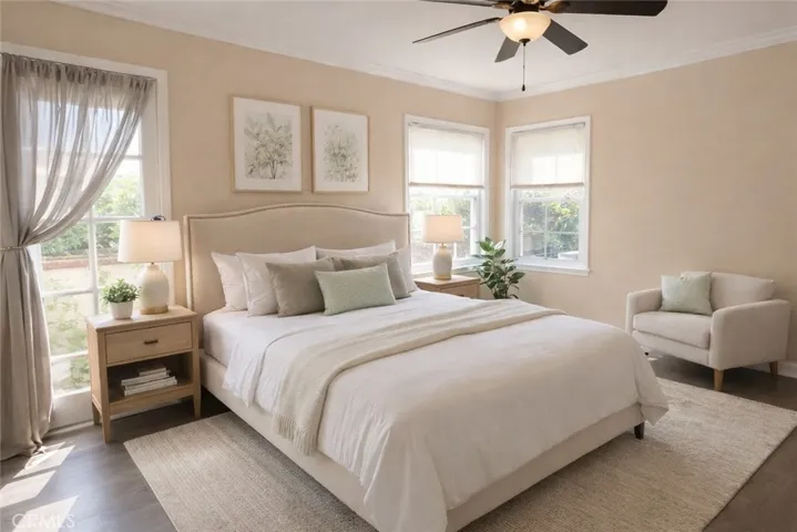 Bedroom Virtually Staged