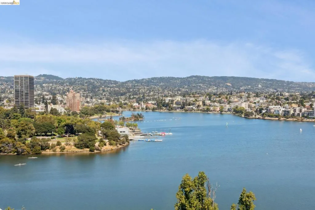 Water view featuring nearby urban area