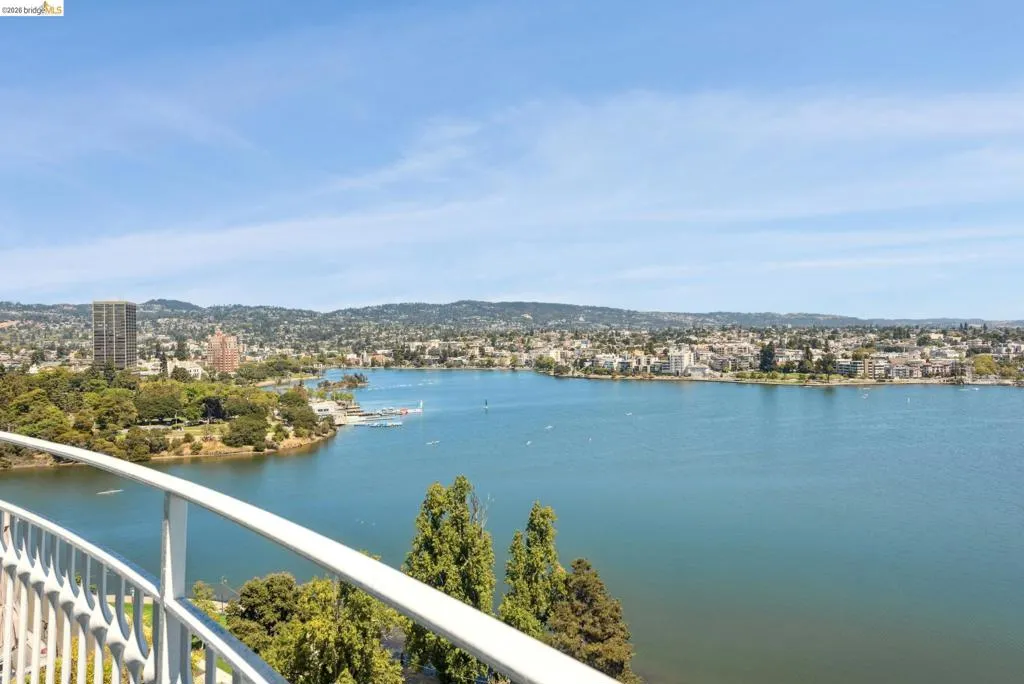 Water view with nearby urban area