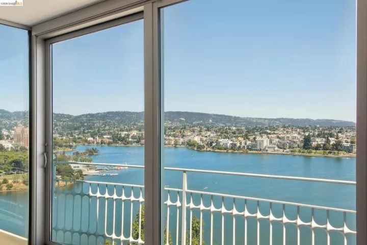 Water view with nearby urban area