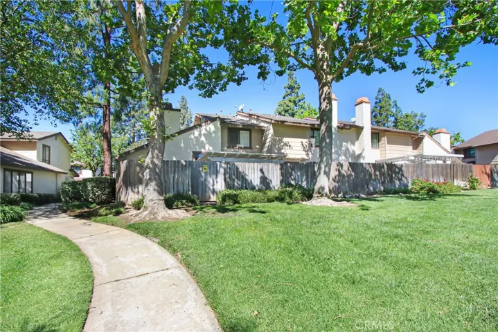 View of backside of the home