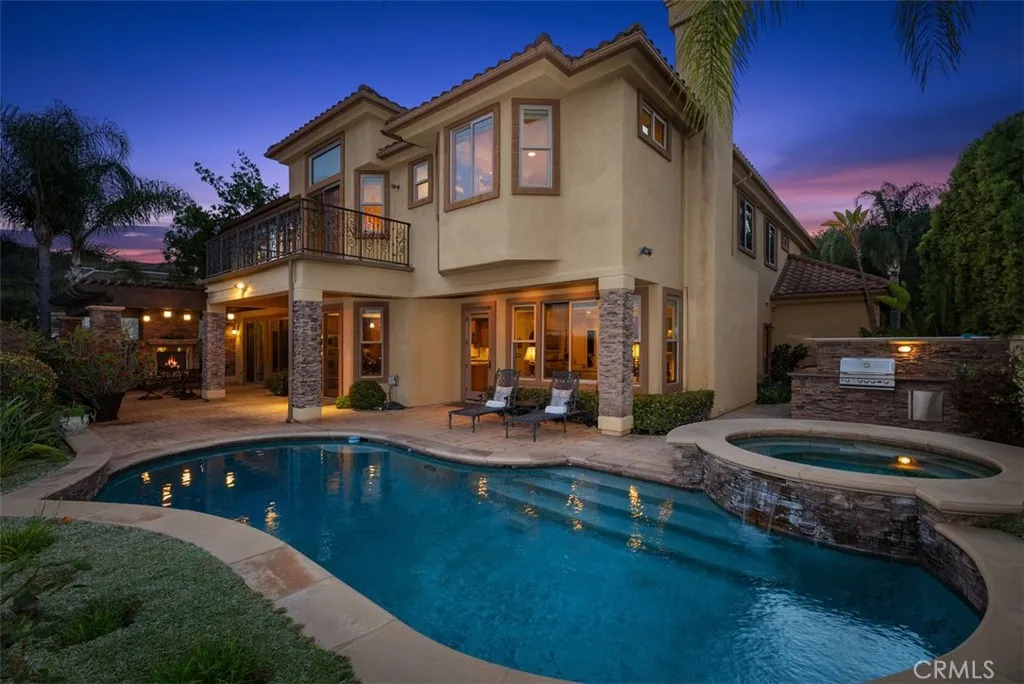 Backyard Pool and Spa