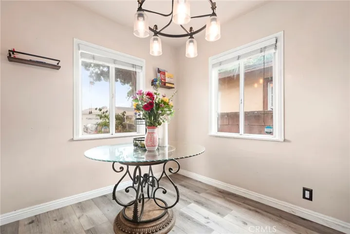 Breakfast area