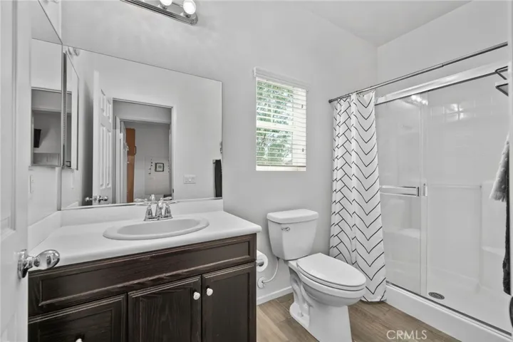 downstairs bath adjacent to downstairs bedroom