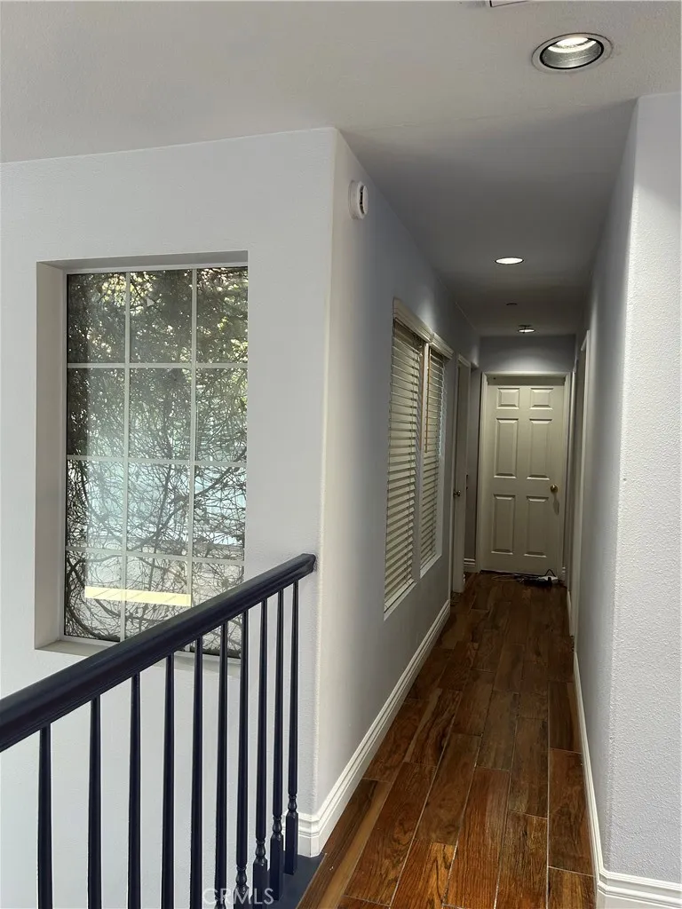 View from Master Suite to Hall that leads to 3 additional Bedrooms