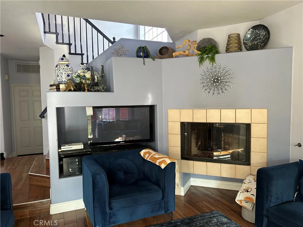 Cozy Family Room with Fireplace