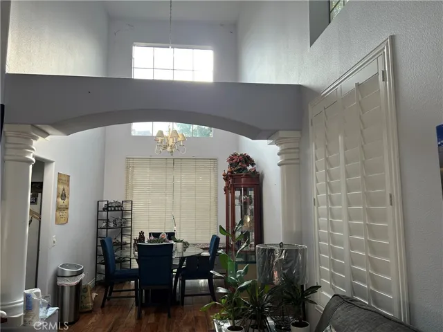 Soaring Ceilings & Wood Shutters
