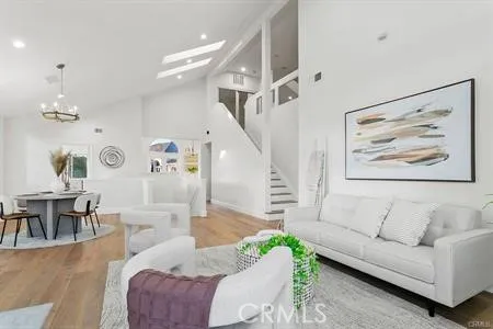 Living Room, Dining Room, Stairs to upstairs Bedroom and Bath