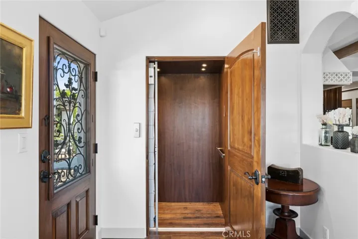 Elevator to garage