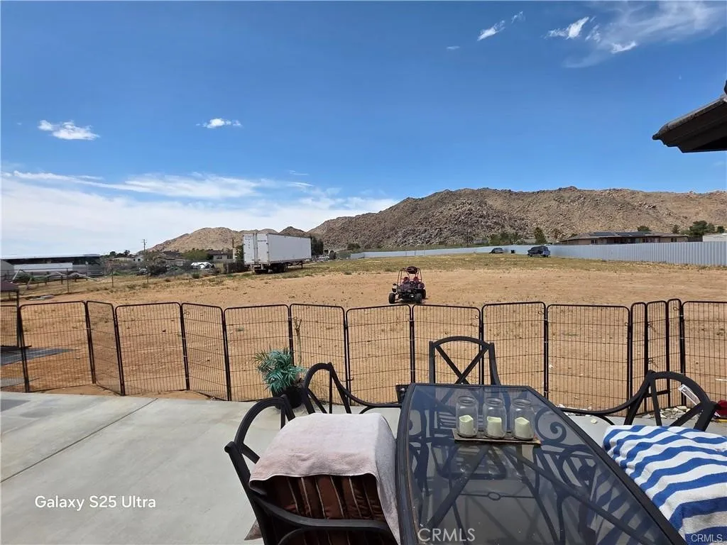 BACK YARD VIEW  1