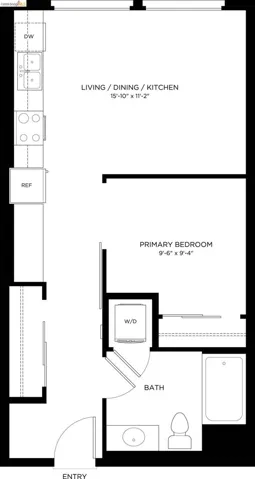 View of room layout