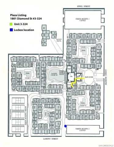 1801 Diamond St 324, San Diego, California 92109