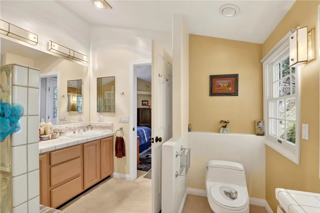 Primary suite bathroom